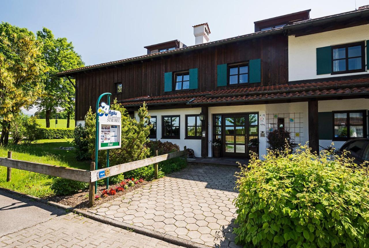 Allgaeu Ferienhaus Strobel Росхауптен Экстерьер фото